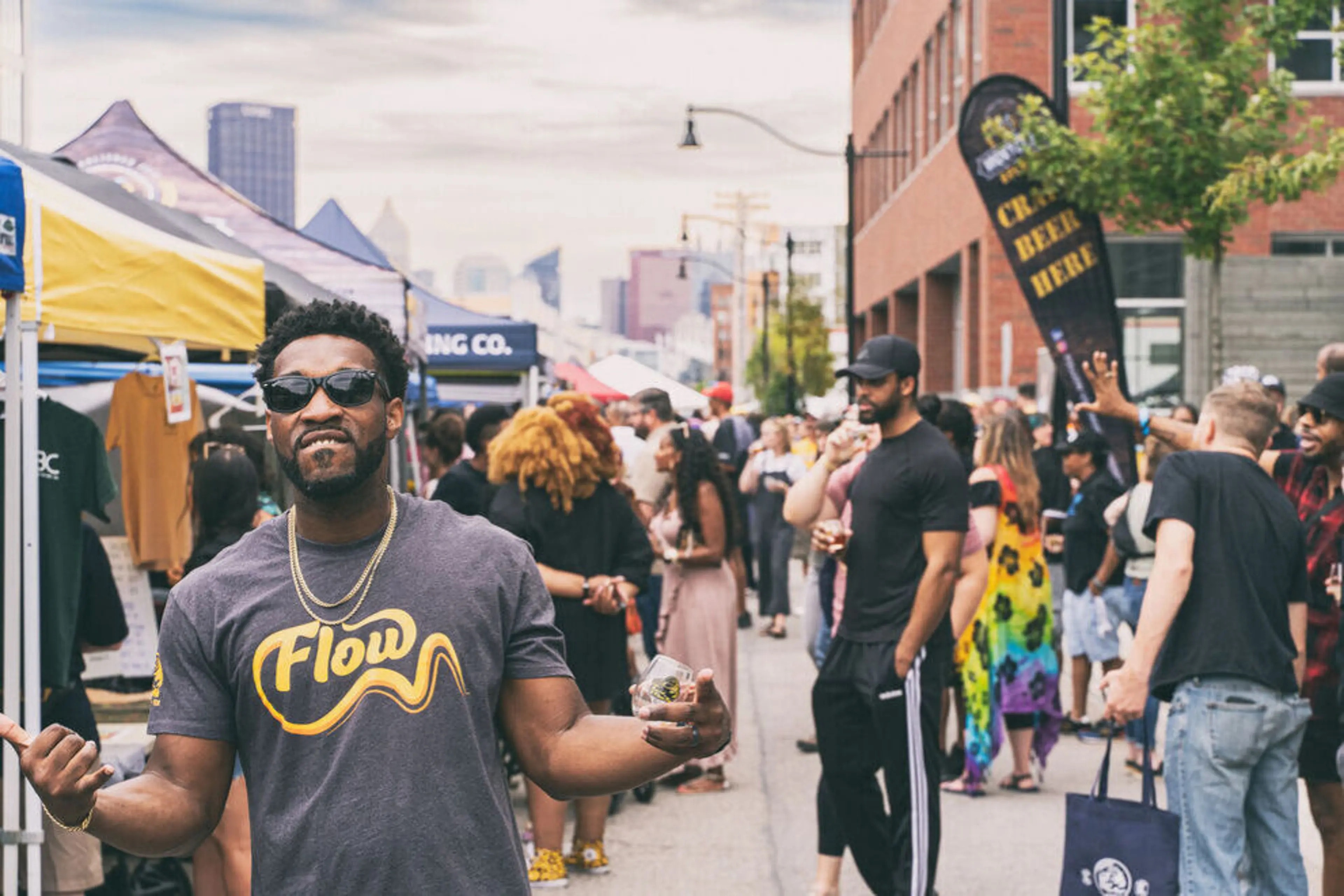 Barrel & Flow festival crowd Pittsburgh