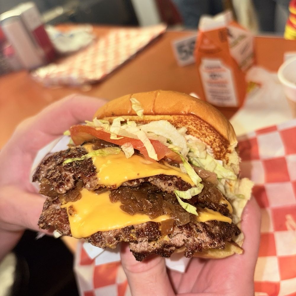 Classic thick-cut burger at Tessaro's Bloomfield