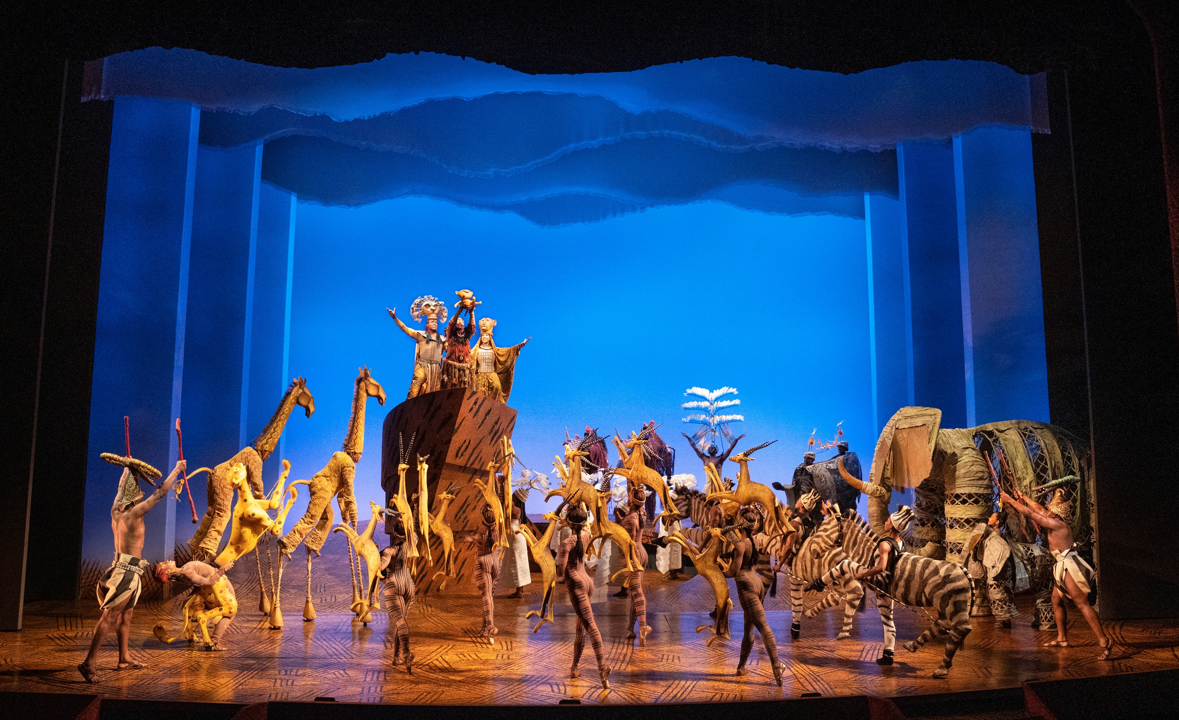 Company of The Lion King — Circle of Life at the Benedum Center Pittsburgh