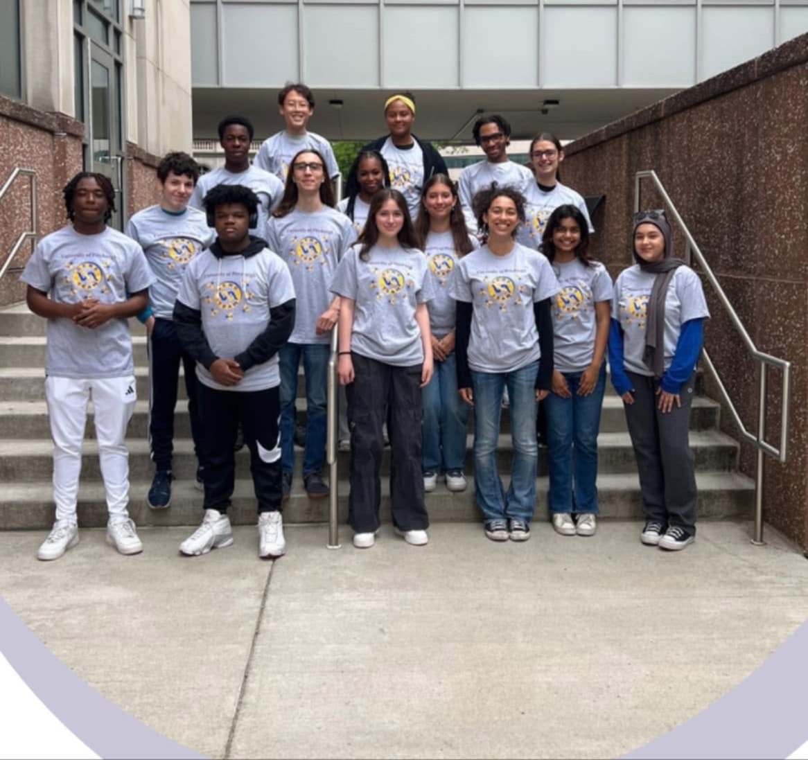 Pitt Gene Team — high school students in biology research lab