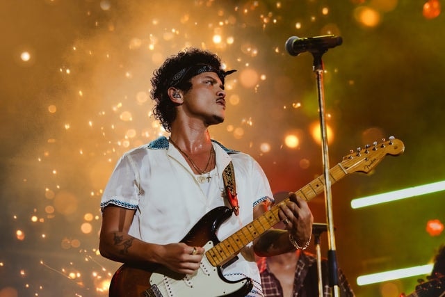 Bruno Mars performing live — August concerts in Pittsburgh