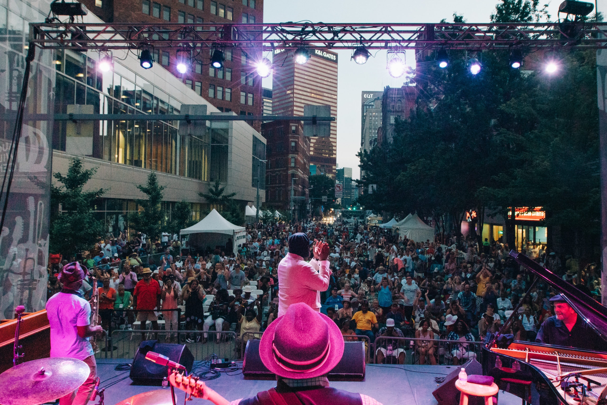 Pittsburgh International Jazz Festival outdoor performance